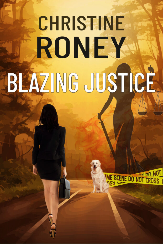 Book cover for Blazing Justice